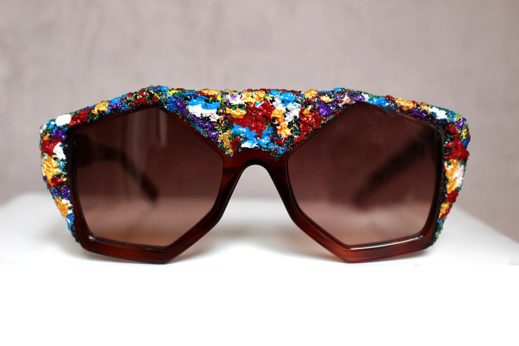 COSMO ART - VARIABILE 4 occhiale con installazione d'arte - CLARISSA OLIVERIO ART TO WEAR - CLARISSA OLIVERIO ART TO WEAR