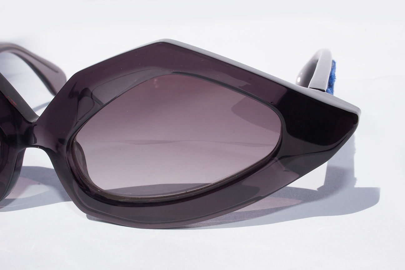 Occhiali Artigianali Italiani Asimmetrici Lusso elegante 