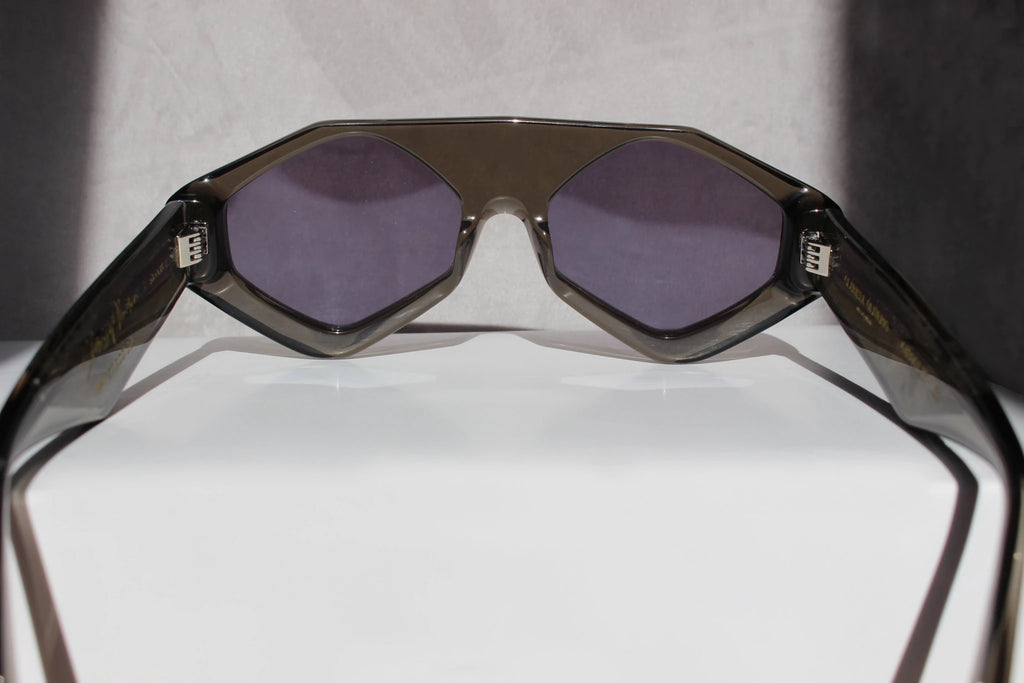Marzocco 3.0 Grigio inserto in carta washi giapponese - CLARISSA OLIVERIO ART TO WEAR - CLARISSA OLIVERIO ART TO WEAR