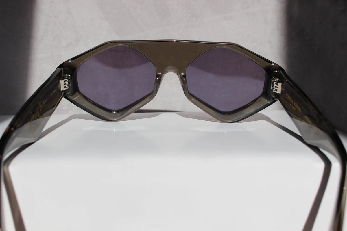 Marzocco 3.0 Grigio inserto in carta washi giapponese - CLARISSA OLIVERIO ART TO WEAR - CLARISSA OLIVERIO ART TO WEAR