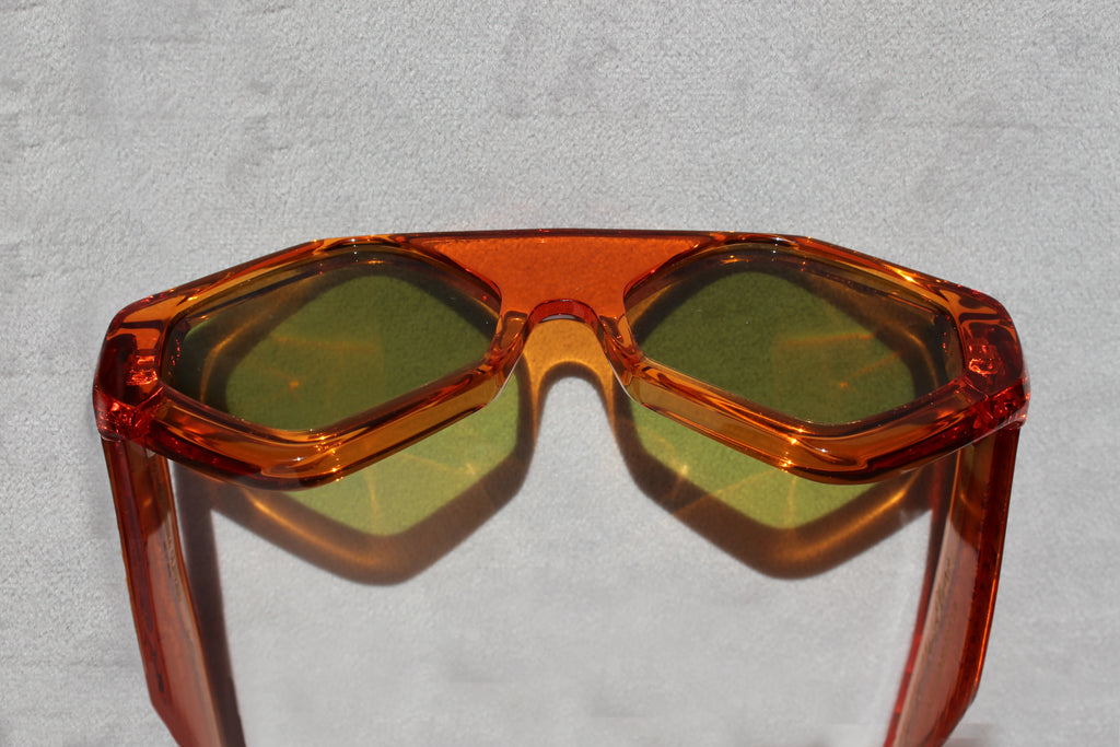 Marzocco 3.0 Arancione inserto in carta washi giapponese - CLARISSA OLIVERIO ART TO WEAR