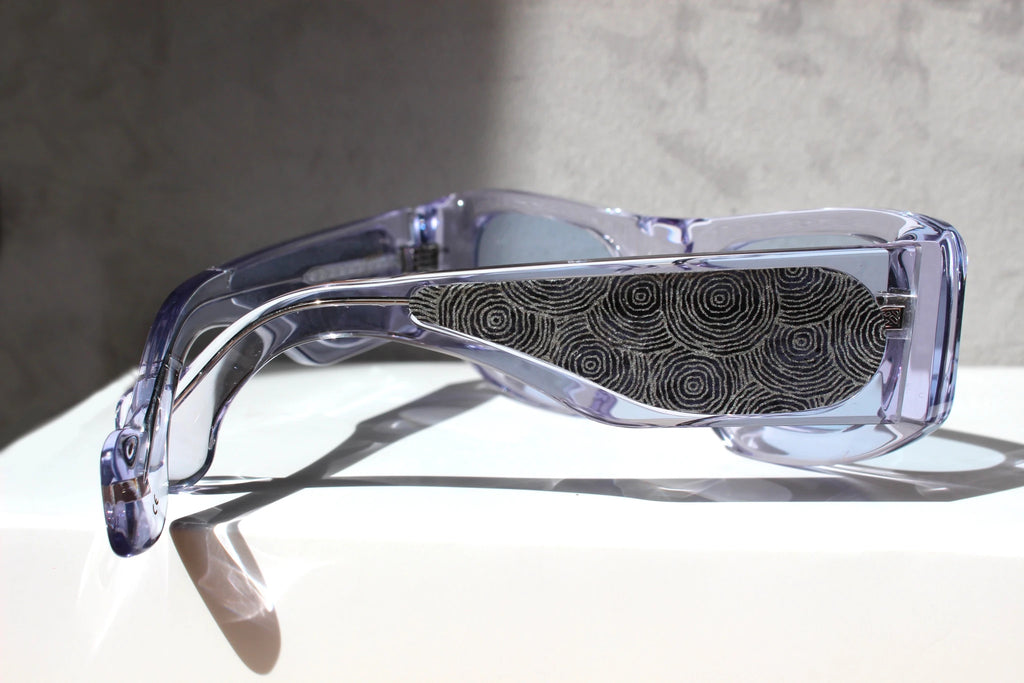 Ray Charles Cristallo inserto in carta coreana - CLARISSA OLIVERIO ART TO WEAR - CLARISSA OLIVERIO ART TO WEAR