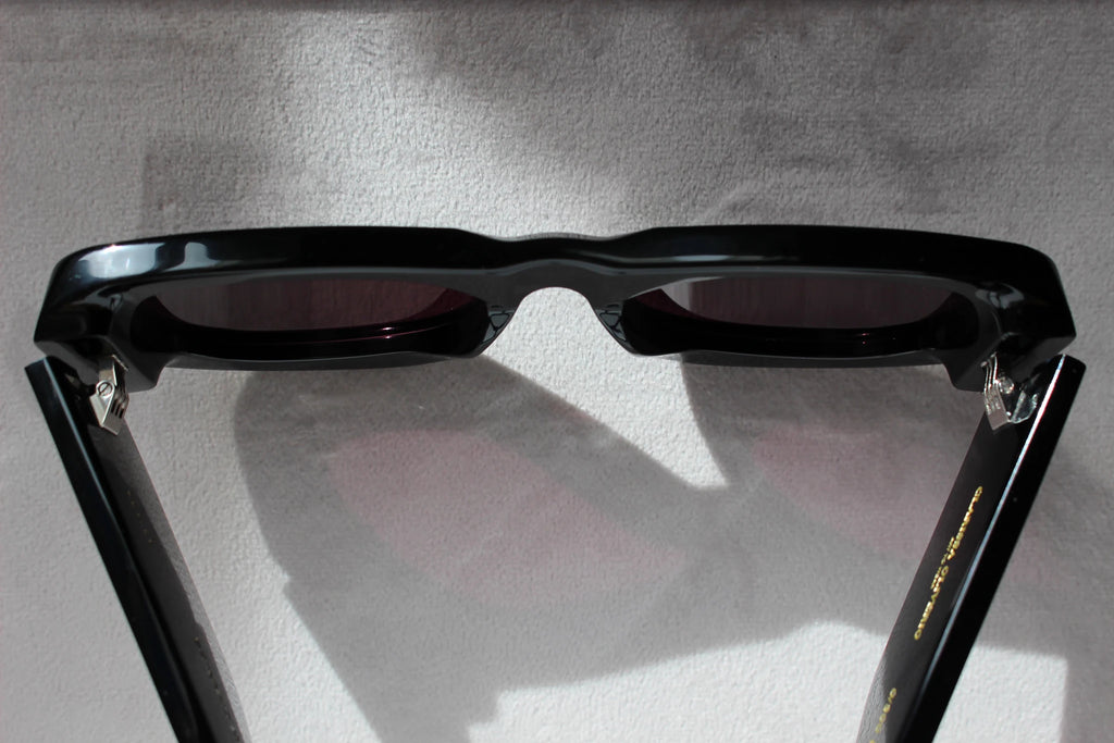Ray Charles Nero inserto in carta washi awagami giapponese - CLARISSA OLIVERIO ART TO WEAR - CLARISSA OLIVERIO ART TO WEAR