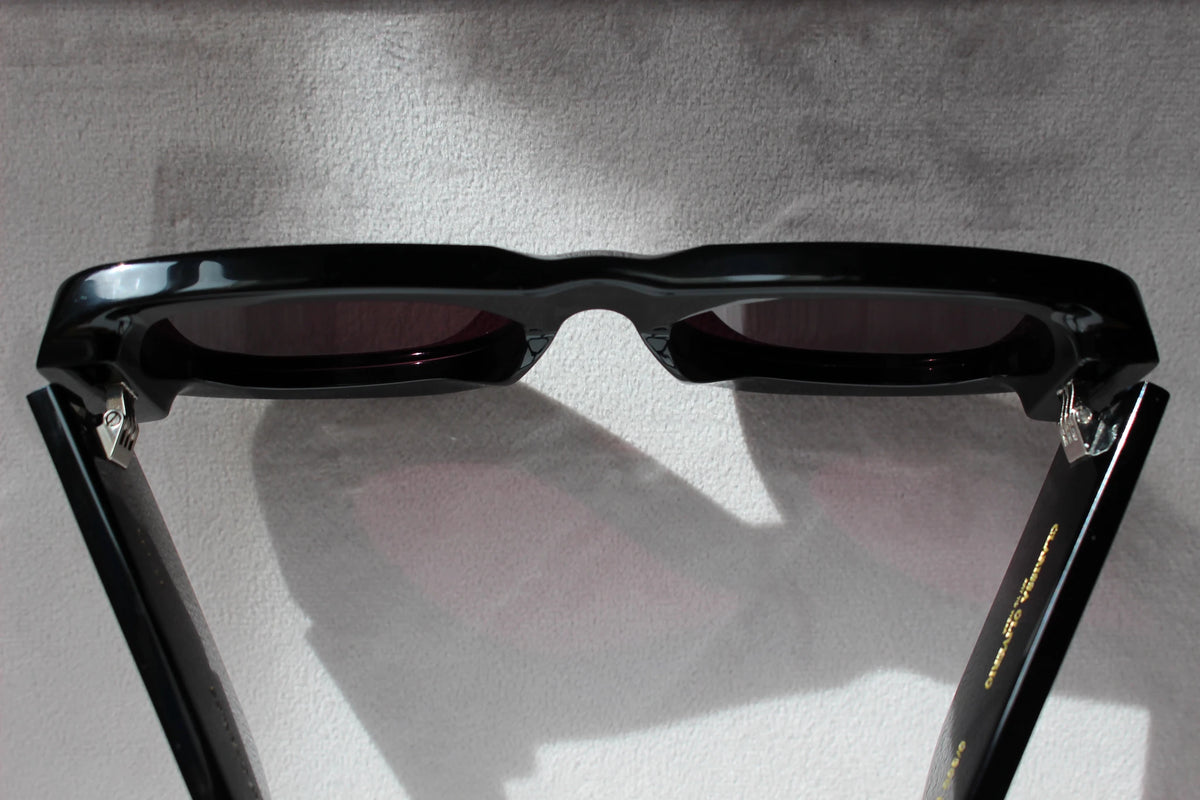 Ray Charles Nero inserto in carta washi awagami giapponese - CLARISSA OLIVERIO ART TO WEAR - CLARISSA OLIVERIO ART TO WEAR