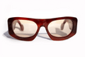Ray Charles Marrone - inserto in coccodrillo - CLARISSA OLIVERIO ART TO WEAR