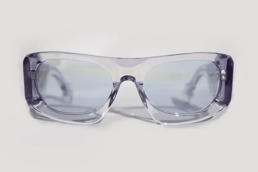 Ray Charles Cristallo - inserto in coccodrillo - CLARISSA OLIVERIO ART TO WEAR