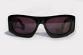 Ray Charles Nero - inserto in coccodrillo - CLARISSA OLIVERIO ART TO WEAR