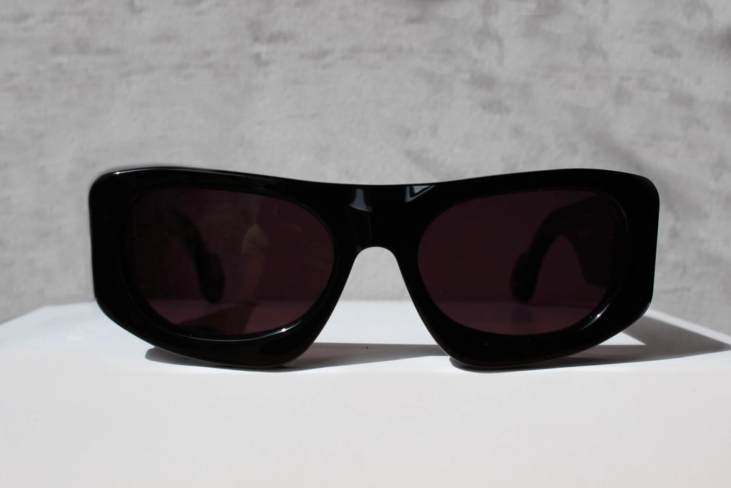 Ray Charles Rosso inserto in pelle di coccodrillo - CLARISSA OLIVERIO ART TO WEAR - CLARISSA OLIVERIO ART TO WEAR