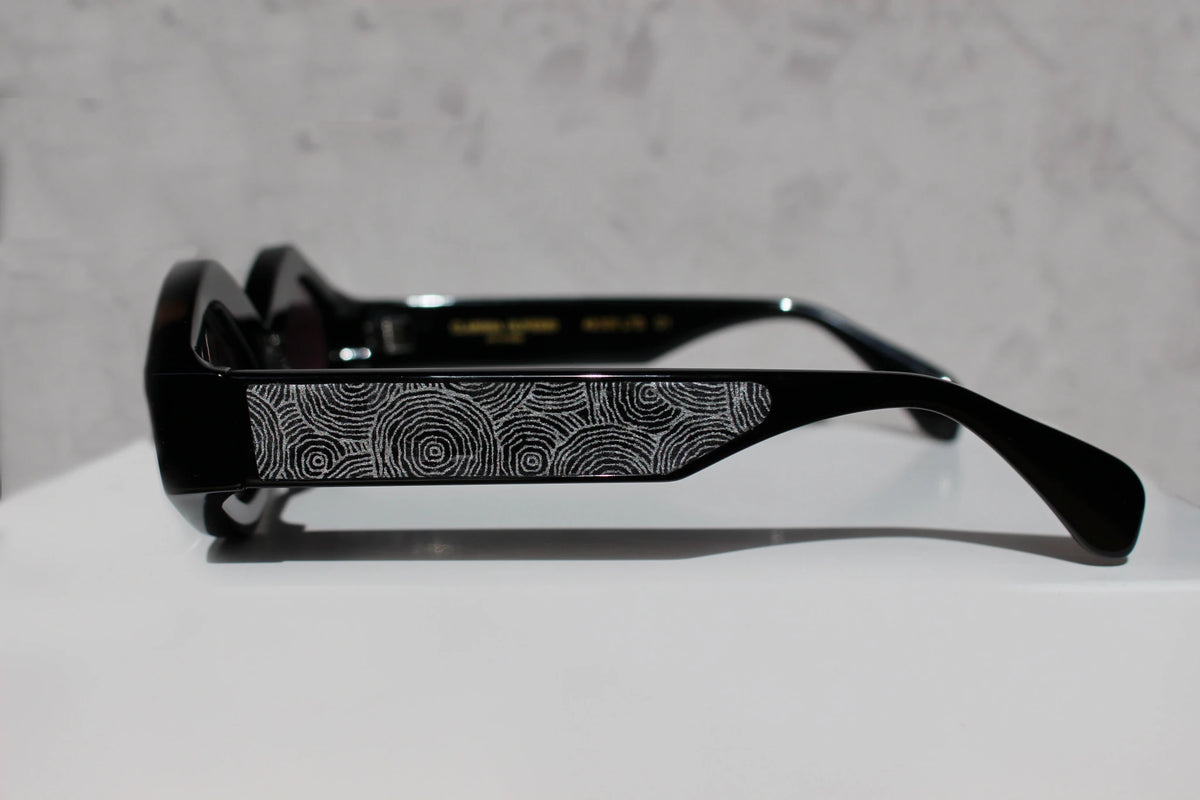 Roma Nero inserto in carta washi - CLARISSA OLIVERIO ART TO WEAR - CLARISSA OLIVERIO ART TO WEAR