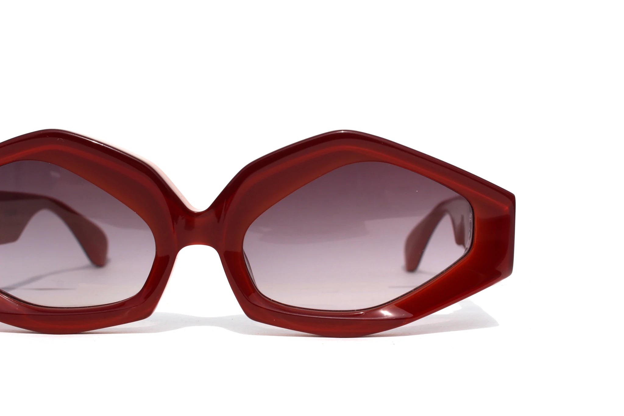 Roma Rosso - inserto coccodrillo - CLARISSA OLIVERIO ART TO WEAR