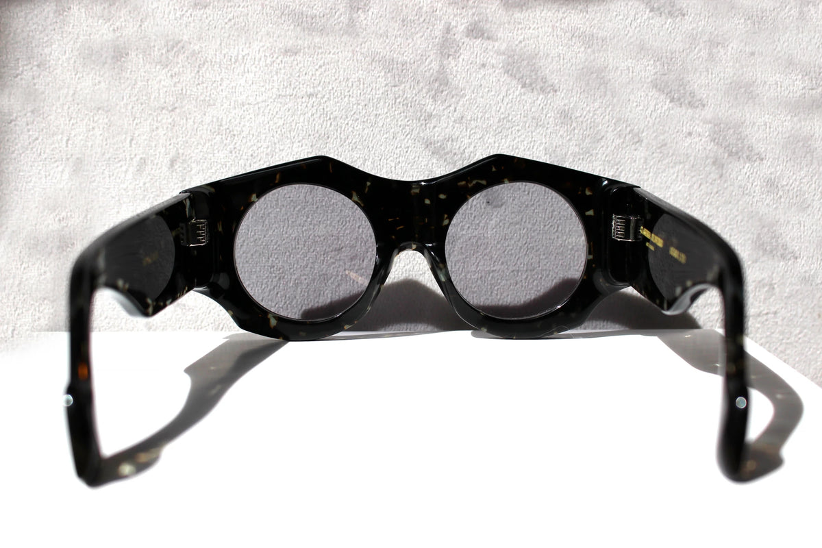Spike Lee Grigio Avana inserto in pelle di Coccodrillo - CLARISSA OLIVERIO ART TO WEAR - CLARISSA OLIVERIO ART TO WEAR