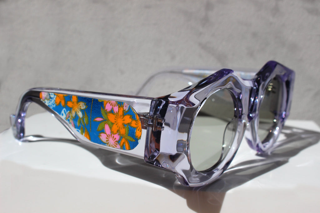 Spike Lee Cristallo inserto in carta washi giapponese - CLARISSA OLIVERIO ART TO WEAR
