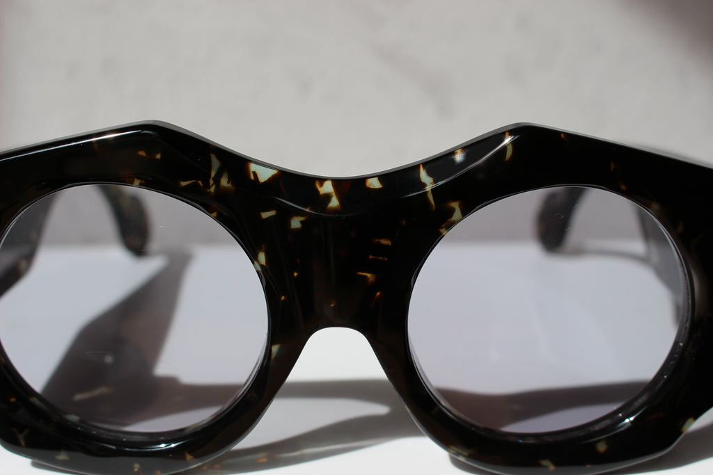 Spike Lee Grigio Avana inserto in pelle di Coccodrillo - CLARISSA OLIVERIO ART TO WEAR