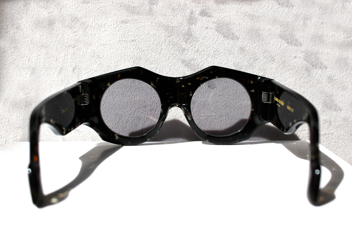 Spike Lee Grigio Avana inserto in pelle di Coccodrillo - CLARISSA OLIVERIO ART TO WEAR
