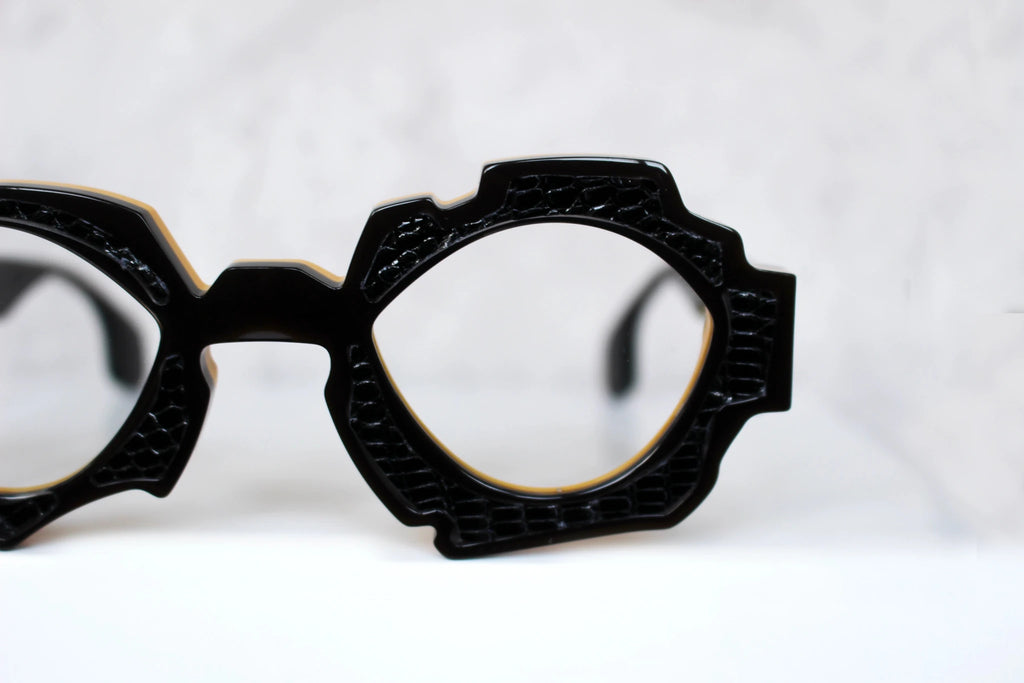 Will Hunting inserto in pelle di lucertola - CLARISSA OLIVERIO ART TO WEAR - CLARISSA OLIVERIO ART TO WEAR