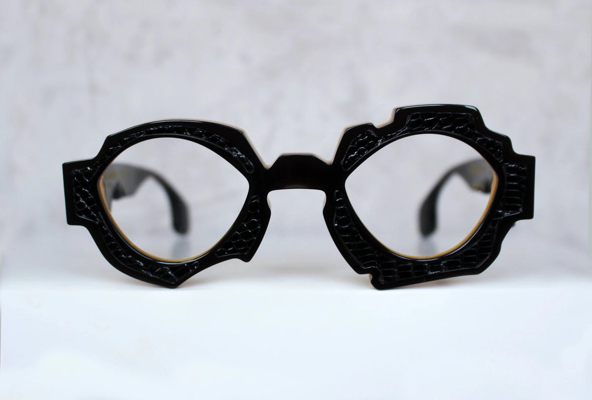 Will Hunting inserto in pelle di lucertola - CLARISSA OLIVERIO ART TO WEAR - CLARISSA OLIVERIO ART TO WEAR