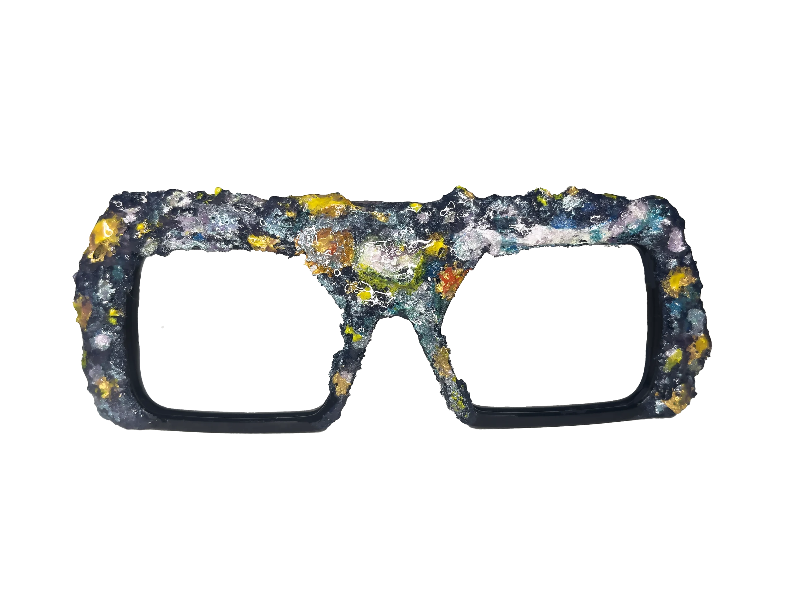 sunglasses rinascimento special painting cosmo nebulosa Clarissa Oliverio