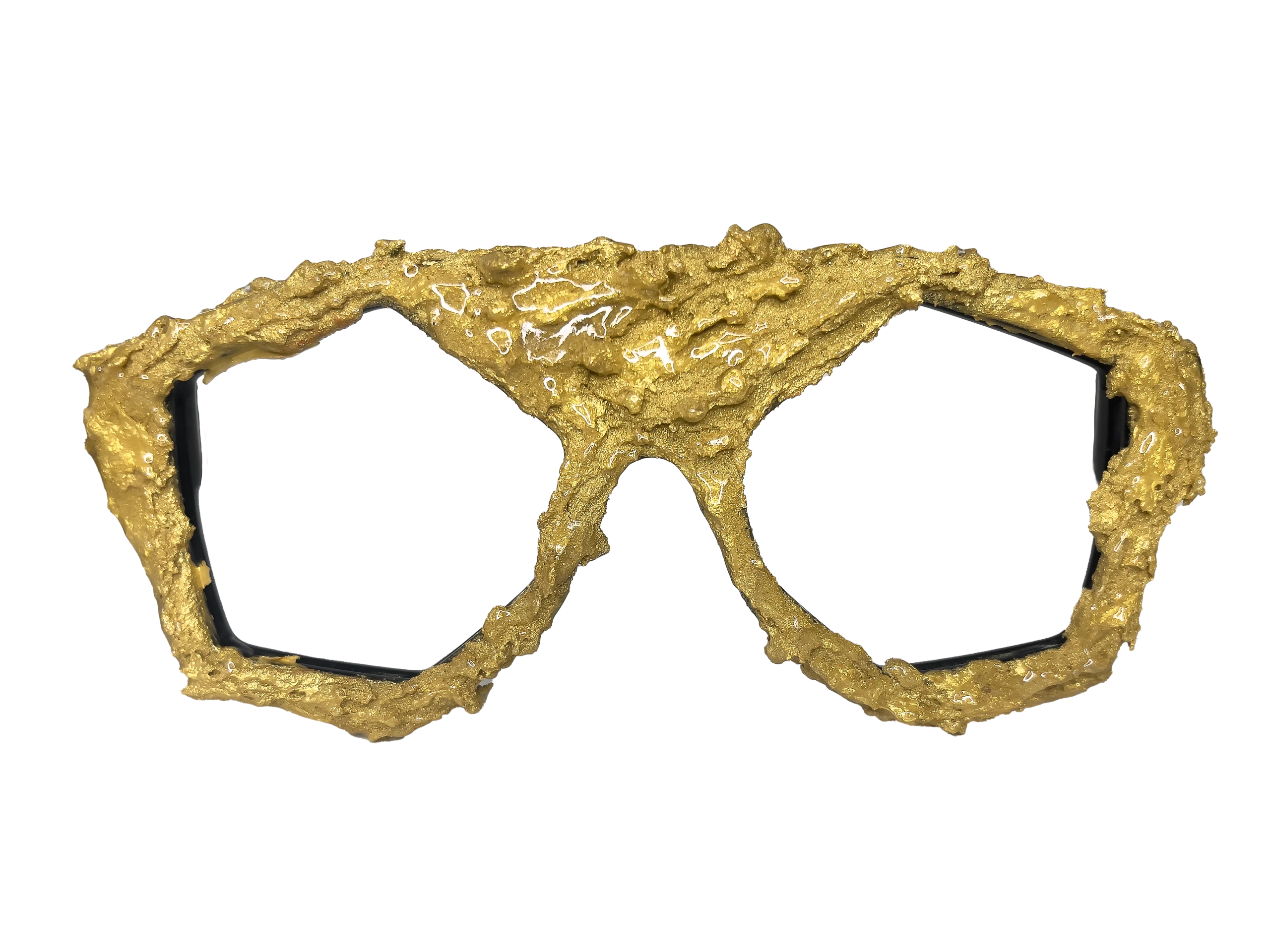 occhiale da sole marzocco special verniciatura nebulosa oro Clarissa Oliverio