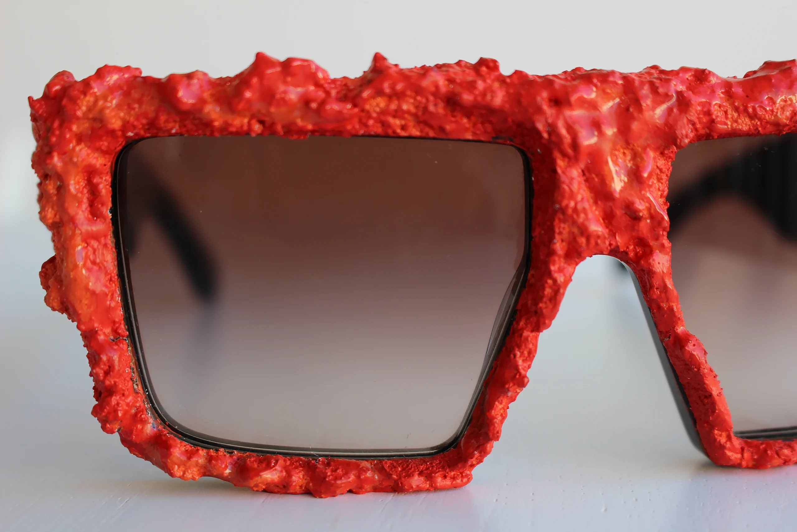 Very Orange art sunglass