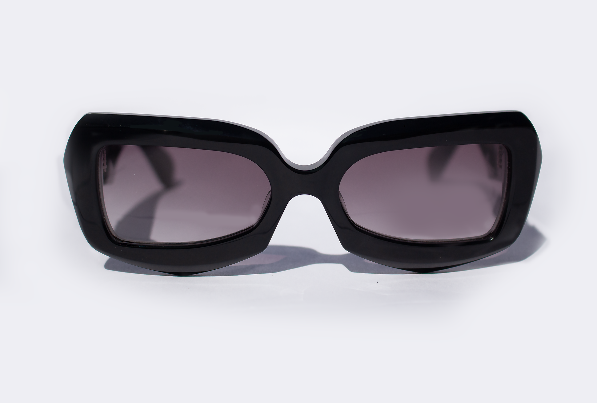 black sunglass square shaped